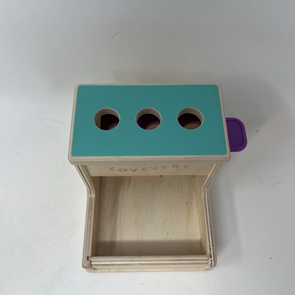 Lovevery Wooden Peg Drop NO PEGS Thinker Play Kit Months 11-12 Baby Montessori